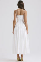Elegant Gentle Floral Cami Fairy Maxi Dress image 5