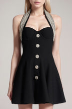 Halter Bandage A-line Cocktail Dress image 1