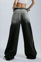 Ombre Low Rise Straight Leg Jeans image 7