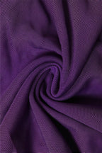 Sexy Solid Slim Stylish Sheer Bow Purple Cami Top image 8
