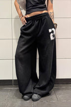 Y2K Oversized Blue Sweat Pants image 6