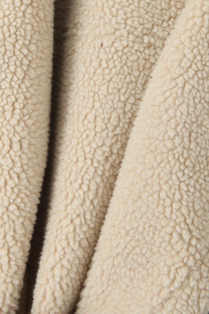 Vintage Patchwork Faux Suede Lapel Long Coat image 6