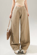 Vintage High Rise Wide Leg Long Jeans image 1