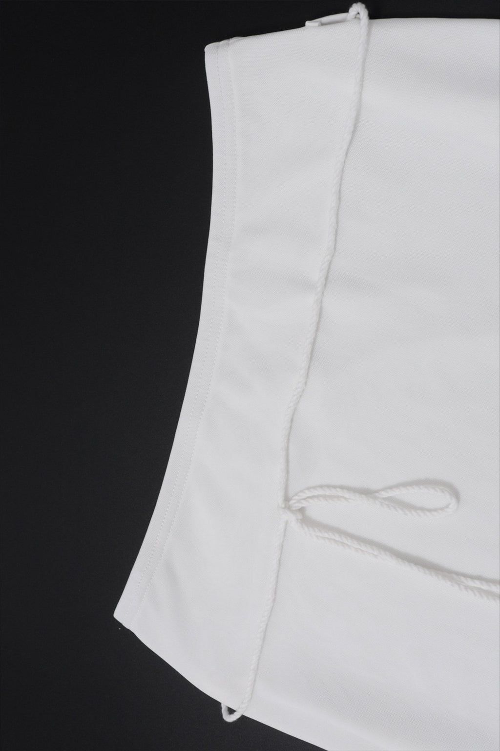 Sexy Lace Trim Tie Back Slim Skirt Set image 8