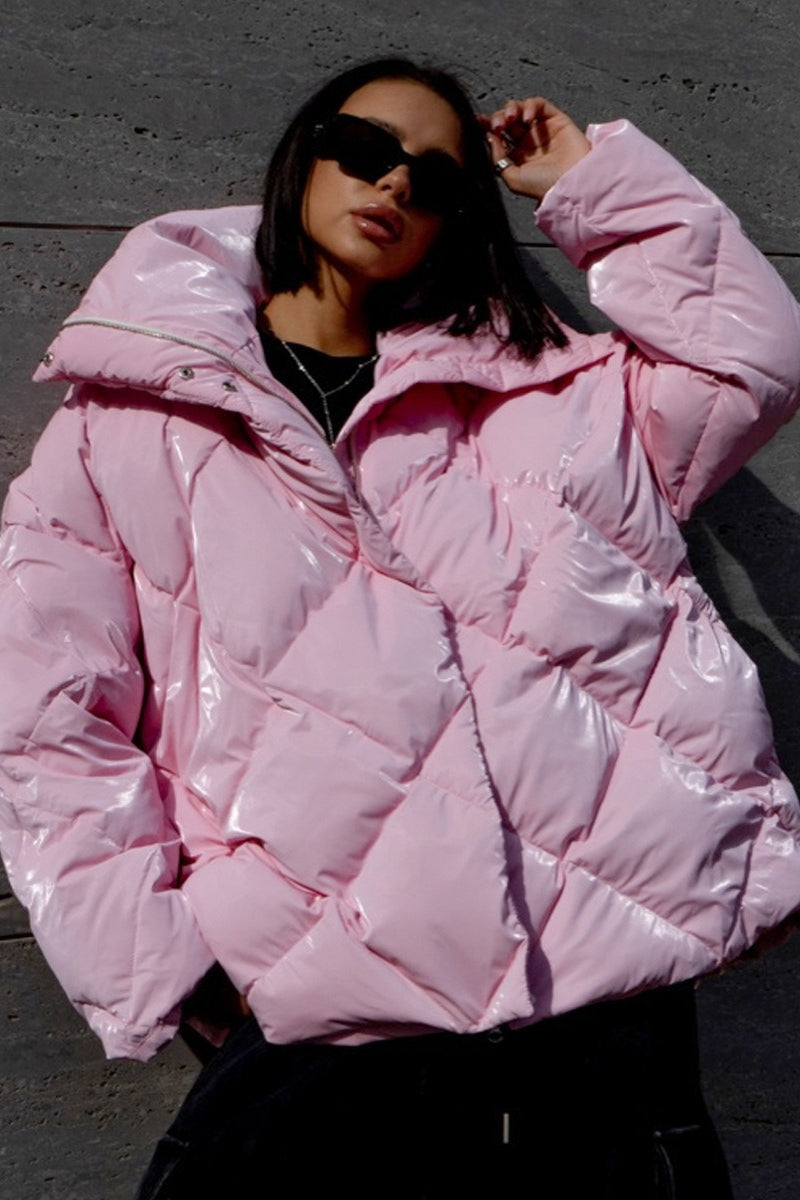 Loose Fit Quilted Cotton Jacket image 10