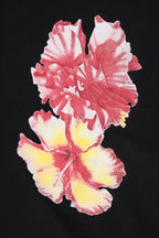 Chic Off Shoulder Floral Print Crop T-shirt image 6