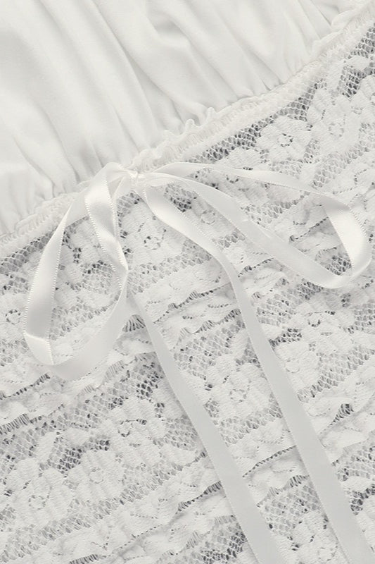 Sheer Lace Sexy Design Cami Top image 6