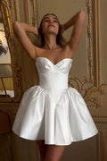 French Style Sweetheart Neckline A-Line Party Dress image 1