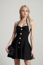 Halter Bandage A-line Cocktail Dress image 2