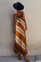 Loose Fit Floral Boho Dress image 4