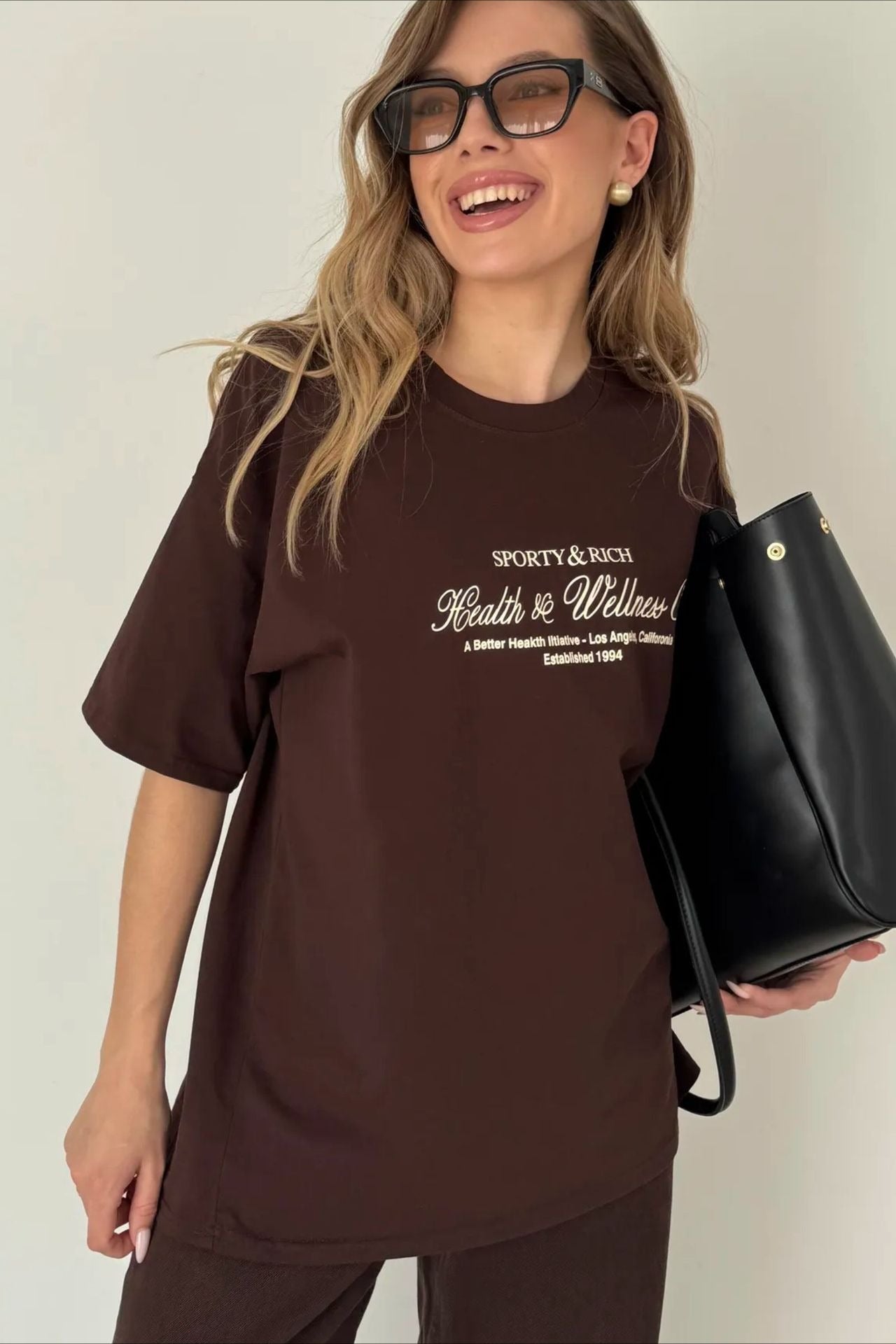 Minimalist Casual Cotton Letter Print Short Sleeve T-shirt image 2