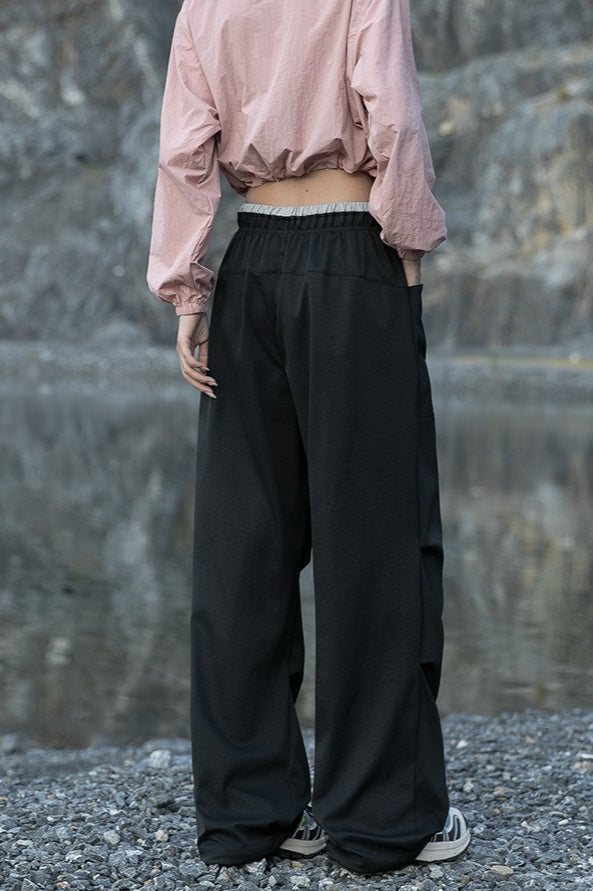 Quick Dry Cargo Wide Leg Cuffed Pants image 6