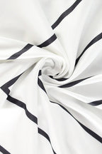 Striped Twist Waist Split Maxi Dress image 8