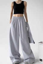 Striped Casual Tie Waist Wide Leg Pants image 7