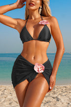 Bright Floral Three Piece Swim Set image 5