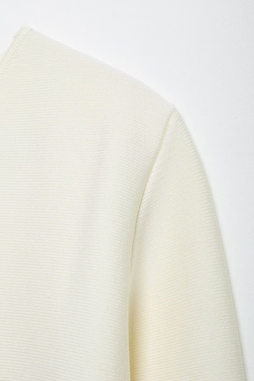 Asymmetrical Button Knit Cardigan image 4