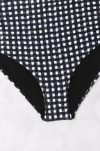 Classic Plaid High Waist Bikini Two Piece Swim Set image 5