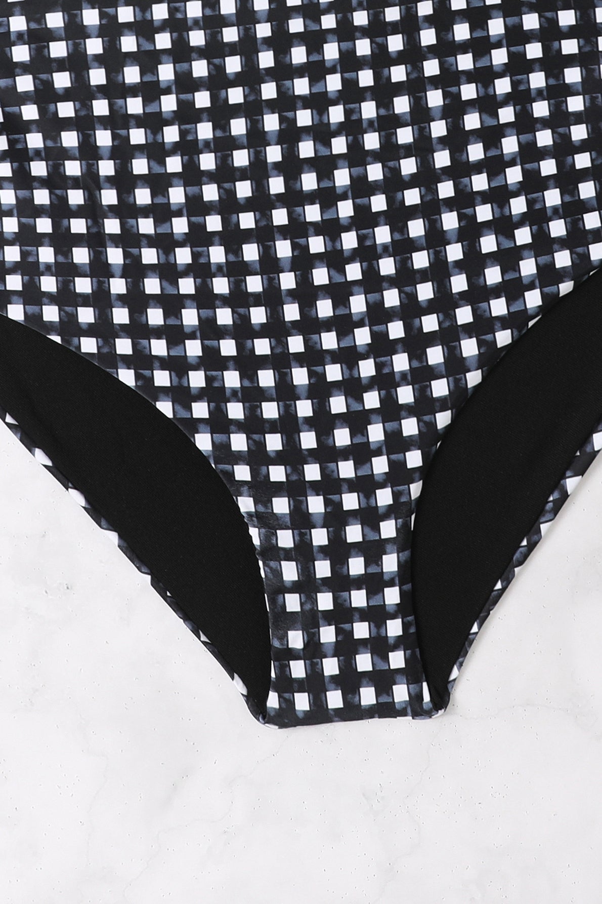 Classic Plaid High Waist Bikini Two Piece Swim Set image 5