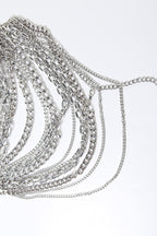 Stylish Metal Chain Halter Backless Cutout Cami Top image 6