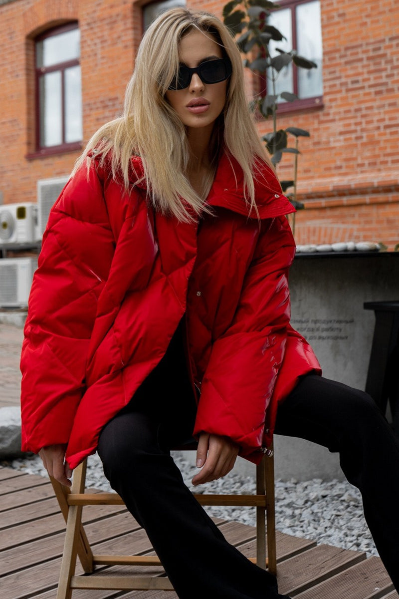 Loose Fit Quilted Cotton Jacket image 14