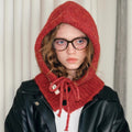 Vintage Balaclava Knit Neck Warmer Hat image 1