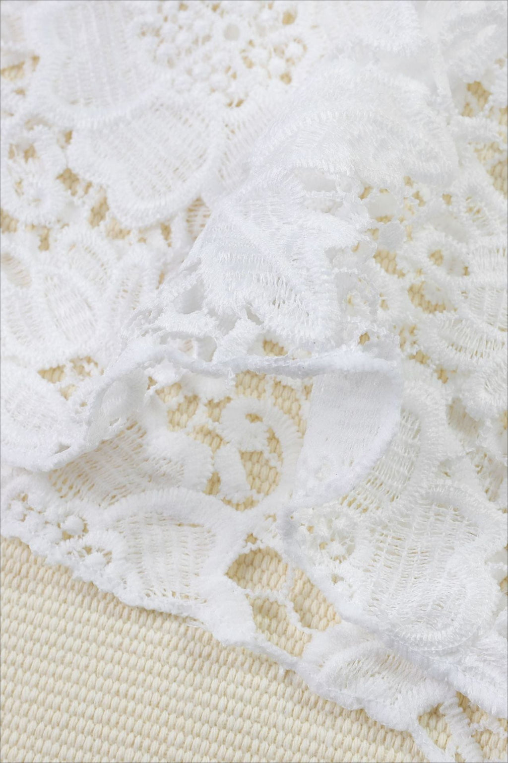 Lace Halter Three Piece Swim Set image 4