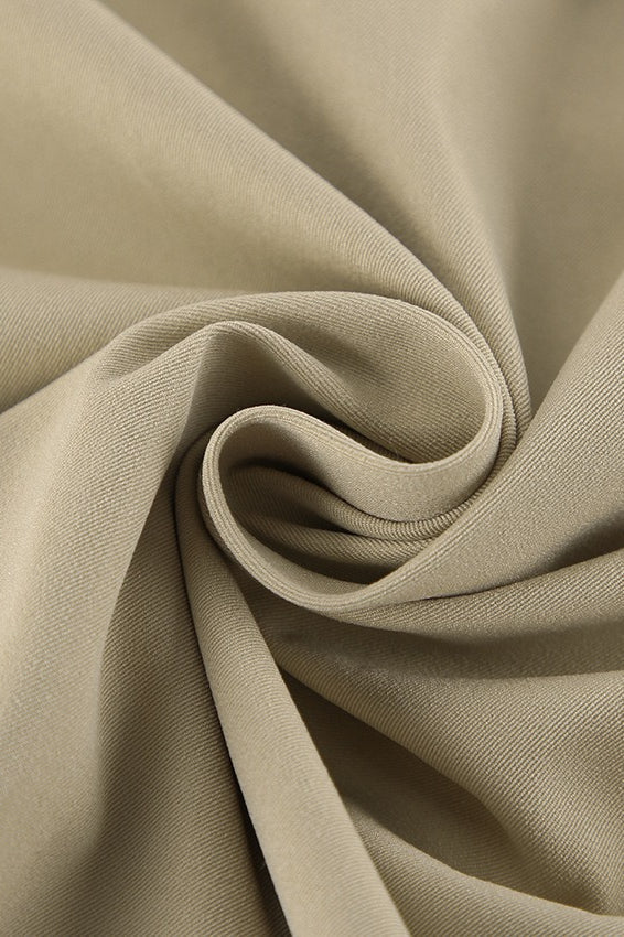 British Style Khaki Trench Jacket image 4