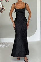 Jacquard Bodycon Cami Maxi Dress image 9