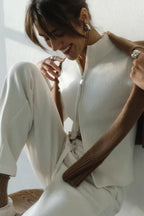 Casual Zip Front Knit Cardigan image 2