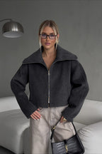 Relaxed Fit Lapel Casual Jacket image 10