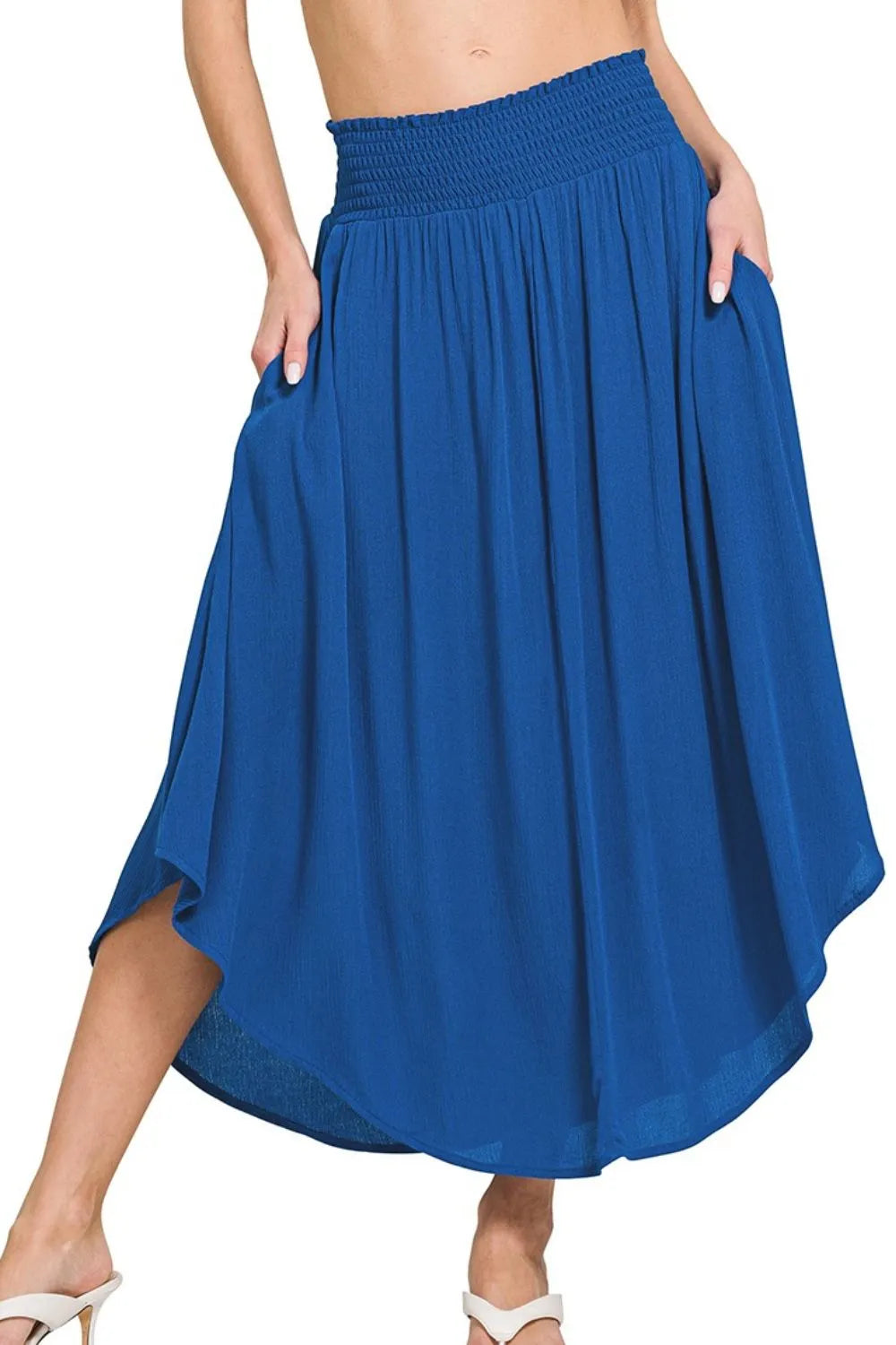 Violetta Maxi Skirt styled for Avrienne