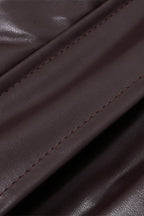 Glossy Finish Moto PU Coat image 5