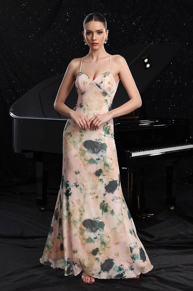 Cami Sleeveless Sequin Embroidered Backless Party Dress image 5