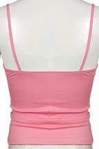 Leopard Lace Splice U Neck Cami Top image 6