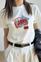 Cotton Printed Loose Casual T‑shirt image 2