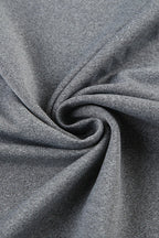 Grey Bodycon Mermaid Maxi Skirt image 4