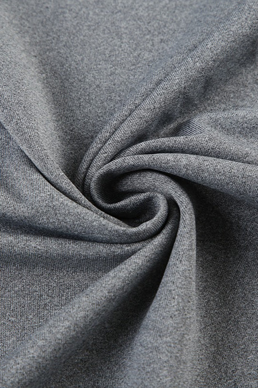 Grey Bodycon Mermaid Maxi Skirt image 4