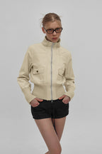 Utility Belted Zip Pocket Jacket image 9