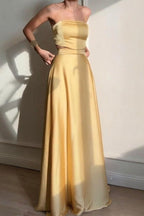 Solid Belted Sleeveless Formal Dress image 1
