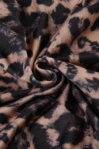 Lace Trim Leopard Cami Mini Dress image 4