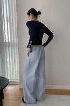 Loose Fit Checkered Casual Pants image 6