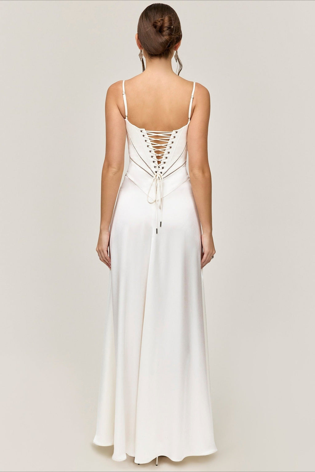 Elegant Cami Backless Maxi Party Dress image 15