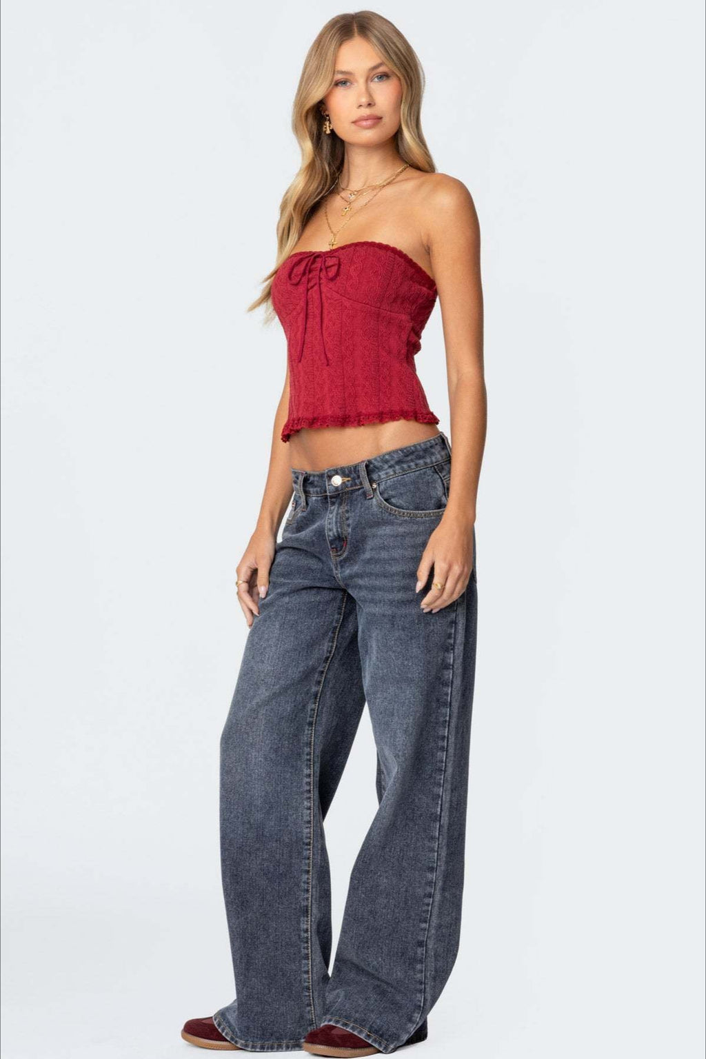 Low Rise Vintage Wide Leg Jean image 2