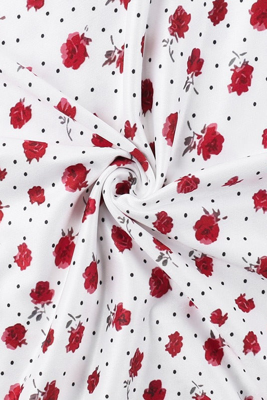 Fresh Floral Slim Cami Maxi Dress image 6