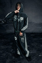Retro Harajuku Zipper Hoodie image 4