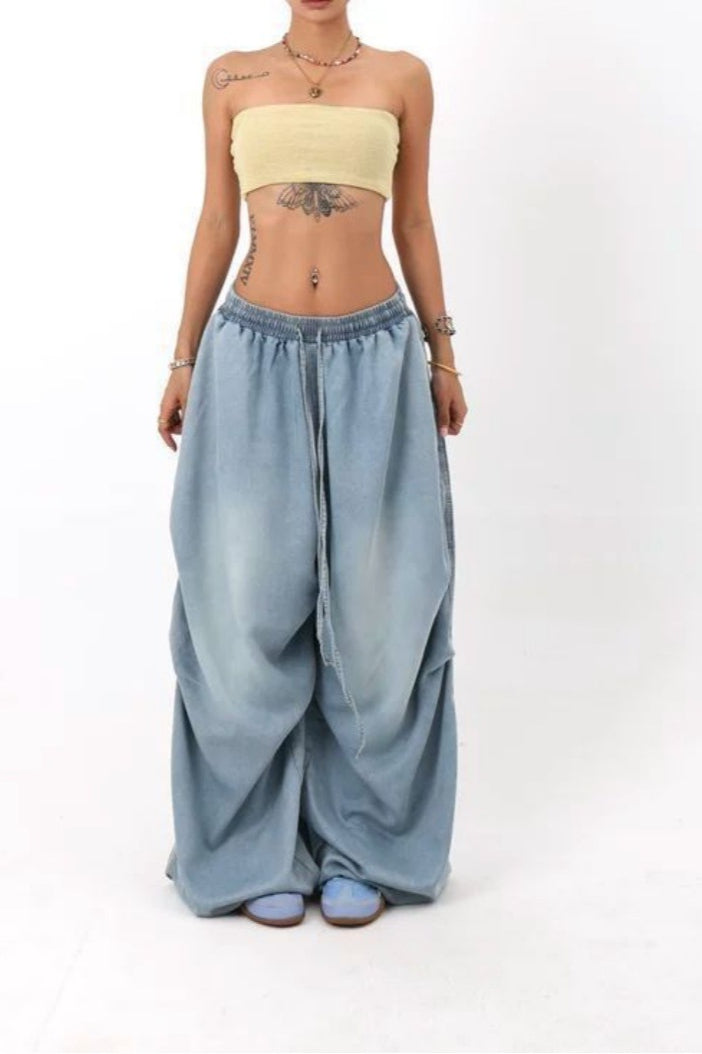 Loose Fit Wide Leg Street Jeans image 6