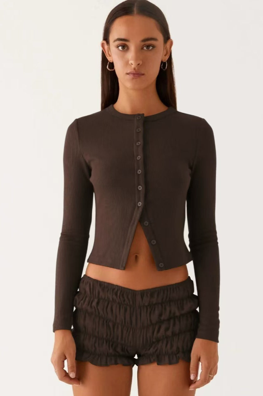 Minimalist Button Cardigan image 8