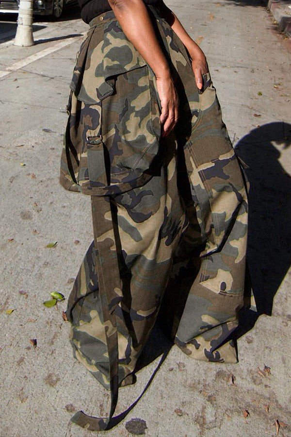 Casual Camo Multi-Pocket Cargo Pant image 3