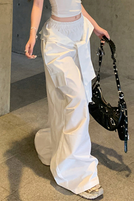 Street Style Drawstring Cargo Pant image 1