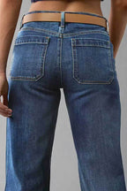 High Waist Vintage Straight Jean image 4